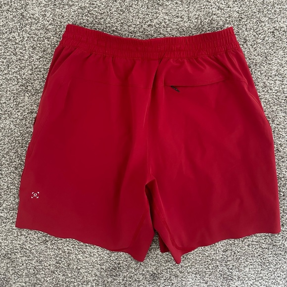 Lululemon Channel Cross Swim Short 7" Game Day Red Size Small - Picture 6 of 8